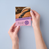 Ermäßigung für Massage-Wellness-Center-Broschüren Flyer (Gruppe)