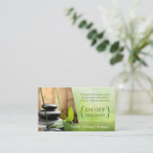 Ermäßigung Gutscheinkarte WELLNESS-CENTER Stillleb Rabattkarte (Stehend Vorderseite)