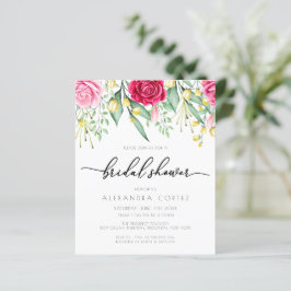 Ermäßigung Rot und Rosa Rose Botanisches Brautpart