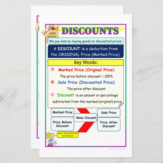 Ermäßigungen für Math Notes (Vorne/Hinten)