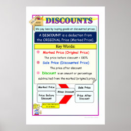 Ermäßigungen für Math Notes Poster