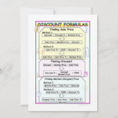 Ermäßigungen Matthias Notes-Karte Feiertagskarte (Rückseite)