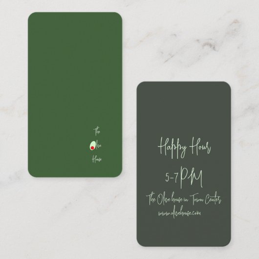 Ermäßigungskarte - Unternehmen Rabattkarte (Vorne/Hinten)