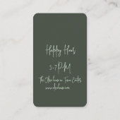 Ermäßigungskarte - Unternehmen Rabattkarte (Rückseite)