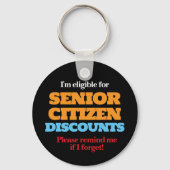 Ermäßigungsmomente für Senioren Schlüsselanhänger (Rückseite)