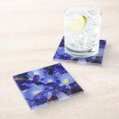 Ermengarde Glasuntersetzer (Schrägansicht)