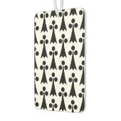 Ermine Pattern, mittelalterliches Muster, Schwarz Autolufterfrischer (Links)