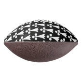 Ermine Pattern, mittelalterliches Muster, weiß auf Football (Gedreht 90)