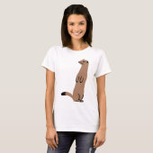 Ermine - Stoat - Weasel T-Shirt (Vorne ganz)