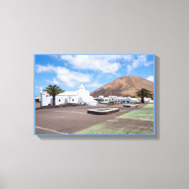 Ermita de los Dolores Church, Lanzarote Leinwanddruck