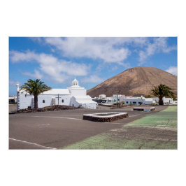 Ermita de los Dolores Church, Lanzarote Poster
