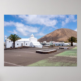 Ermita de los Dolores Church, Lanzarote Poster