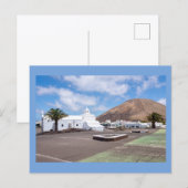 Ermita de los Dolores Church, Lanzarote Postkarte (Vorne/Hinten)