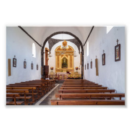 Ermita de los Dolores Innenraum, Lanzarote Fotodruck