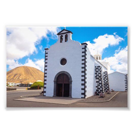 Ermita de los Dolores Kirche, Lanzarote Fotodruck (Vorne)