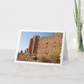 Ermita de Santa Bárbara Facade, Valencia, Spanien Karte (Vorderseite)