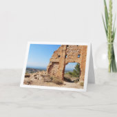 Ermita de Santa Bárbara, Valencia, Spanien Karte (Vorderseite)