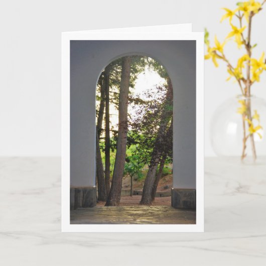 Ermita Sant Vicent Ferrer de Llíria Karte (Gelbe Blume)