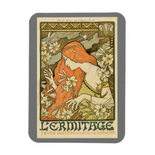 Ermitage Art nouveau Magazin Magnet
