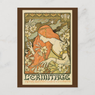 Ermitage Art nouveau Magazin Postkarte