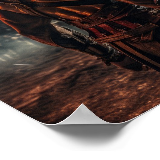 Ermittelter Ankläger Gladiator - Inspirierend Post Poster (Ecke)