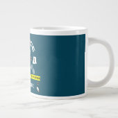 Ermittler für Kriminalwissenschaften Jumbo-Tasse (Rechts)