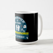 Ermittler für Kriminalwissenschaften Kaffeetasse (VorderseiteRechts)