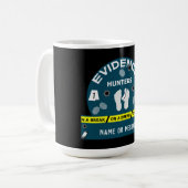 Ermittler für Kriminalwissenschaften Kaffeetasse (Vorderseite Links)