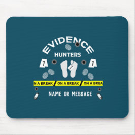 Ermittler für Kriminalwissenschaften Mousepad