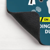 Ermittler für Kriminalwissenschaften Mousepad (Ecke)