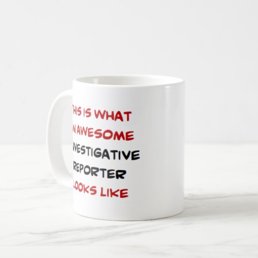 Ermittlungsberater, phantastisch kaffeetasse (Vorderseite Links)