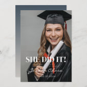 ERMITTLUNGSPARTEI SIE TATTE ES EINLADUNG (Vorne/Hinten)