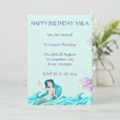 ERMÖGLICHUNG AM GEBURTSTAG, EINLADUNGEN, DIGITAL EINLADUNG (Stehend Vorderseite)