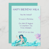 ERMÖGLICHUNG AM GEBURTSTAG, EINLADUNGEN, DIGITAL EINLADUNG (Vorne/Hinten)