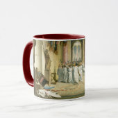 Ermordung von Julius Cäsar Tasse (Vorderseite Links)