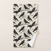 Ermordung von Krähen Badhandtuch Set (Handtuch)