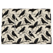 Ermordung von Krähen Große Geschenktüte (Vorderseite)