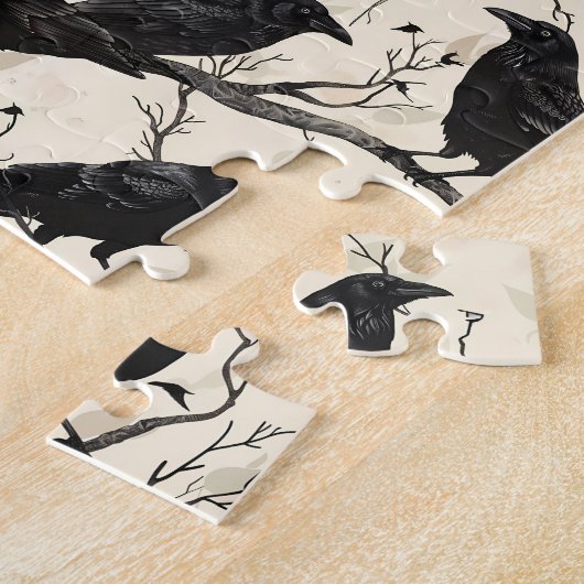 Ermordung von Krähen Puzzle (Seite)