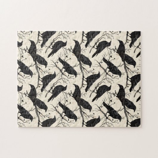 Ermordung von Krähen Puzzle (Horizontal)