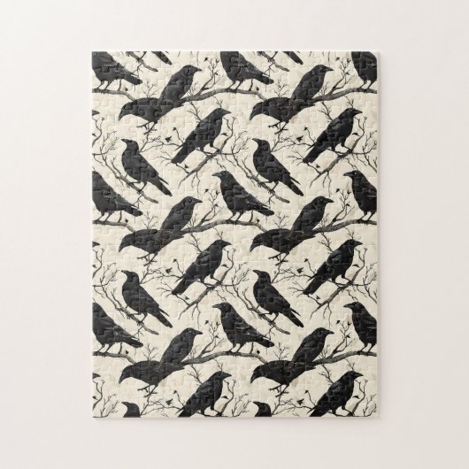 Ermordung von Krähen Puzzle (Vertikal)