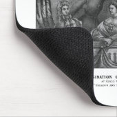 Ermordung von Präsidenten Lincoln Mousepad (Ecke)