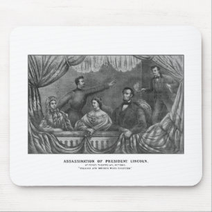 Ermordung von Präsidenten Lincoln Mousepad