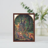 Ermordung von Saint-Sulpice in der Kapelle von Par Postkarte (Stehend Vorderseite)