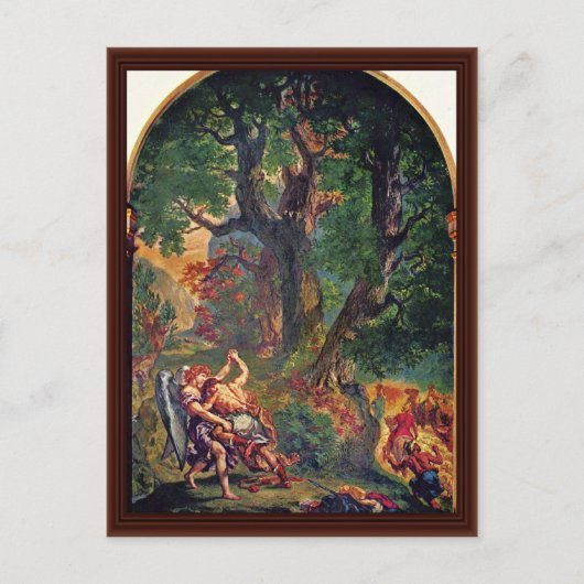 Ermordung von Saint-Sulpice in der Kapelle von Par Postkarte (Vorderseite)