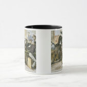 Ermordung von "wildem Bill" (W.B. Hickok) durch Tasse (Zentrum)