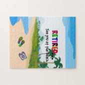 Ermüde...Bis zum Strand! Puzzle (Horizontal)