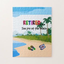 Ermüde...Bis zum Strand! Puzzle