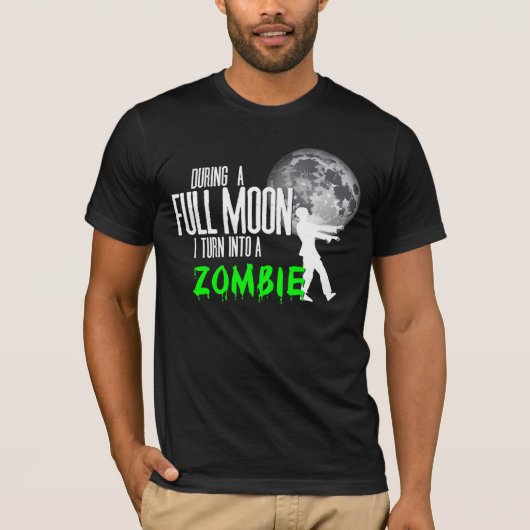 Ermüdet vom Lyme Zombie-Shirt T-Shirt (Vorderseite)