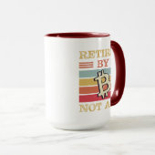 Ermüdet von Bitcoin Not Age Crypto Investment Funn Tasse (VorderseiteRechts)