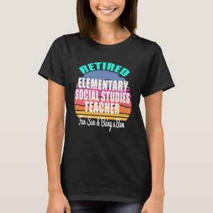 Ermüdete Grundschulen Lehrer a ReReifen T-Shirt